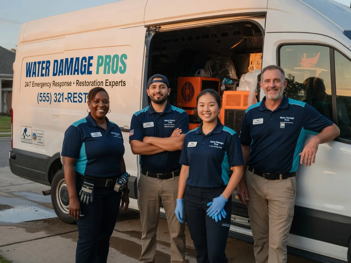 Water Damage Restoration company in Sublime, TX